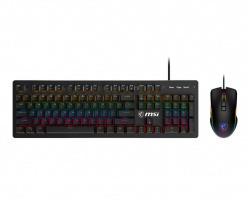 Kit de teclado y mouse MSI FORGE GK300 COMBO BLUE