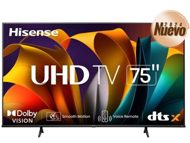 Televisiones Hisense 75A6NV